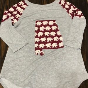 Alabama Boutique Blouse